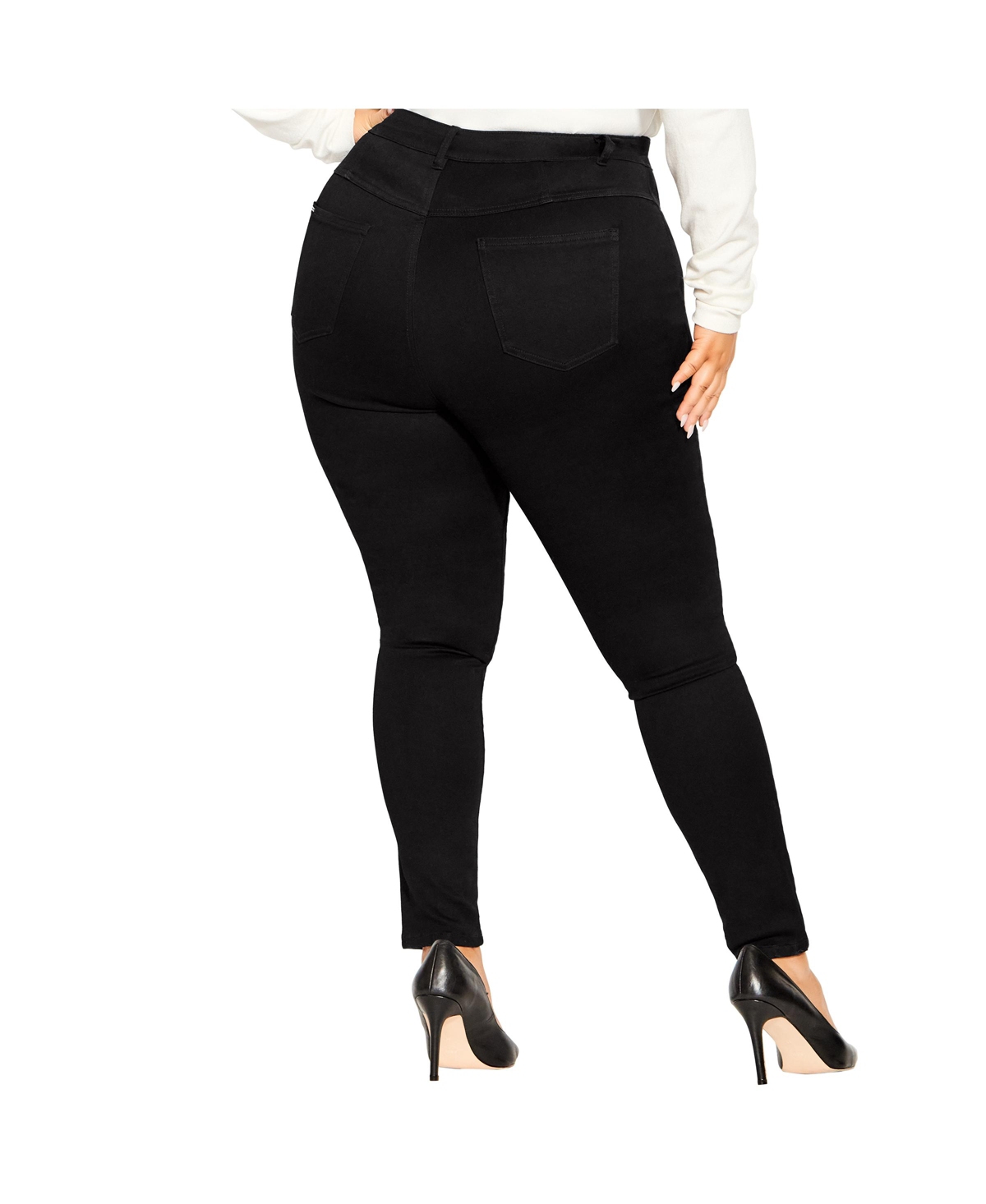 City Chic Women's Harley Corset Skinny Jean