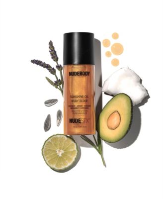 NUDEBODY Sunshine Oil Body Elixir, 3.38 oz.