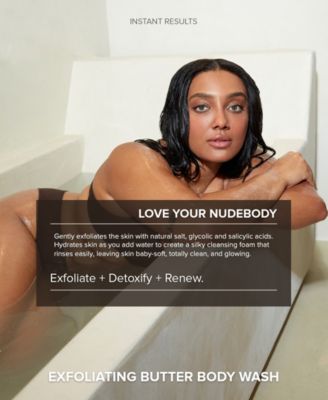 NUDEBODY Exfoliating Butter Body Wash, 8.46 oz.
