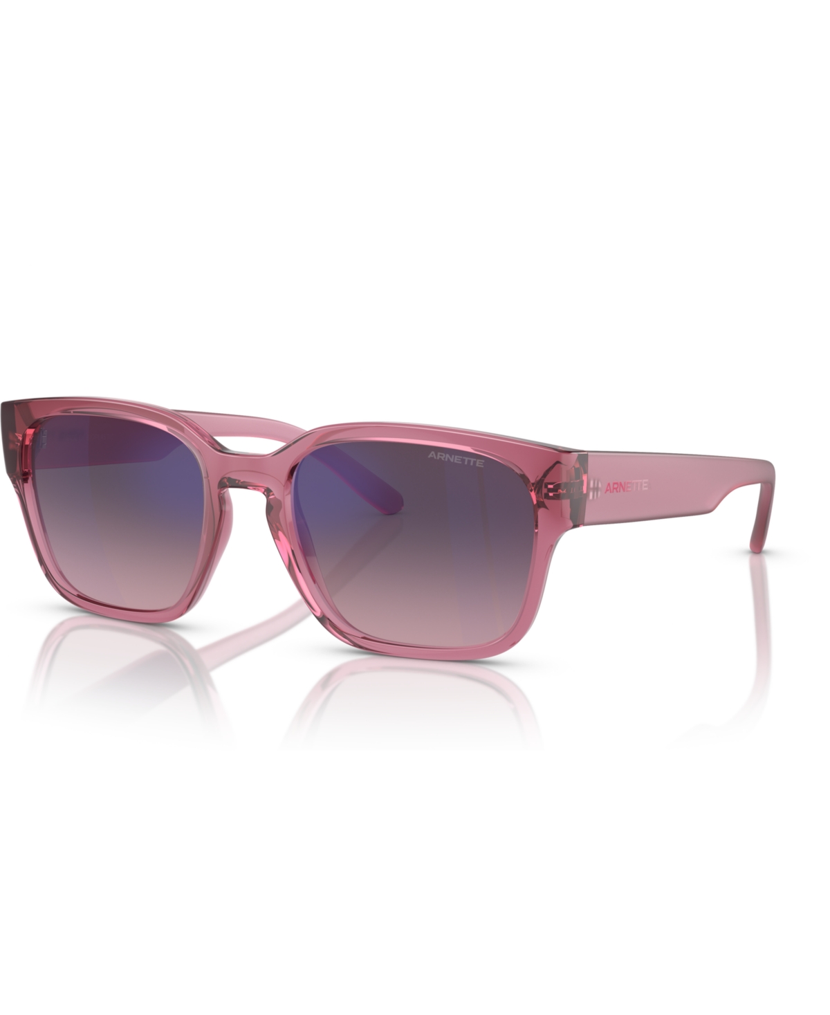 Men's Hamie Sunglasses, Mirror Gradient AN4325 - Transparent Pink