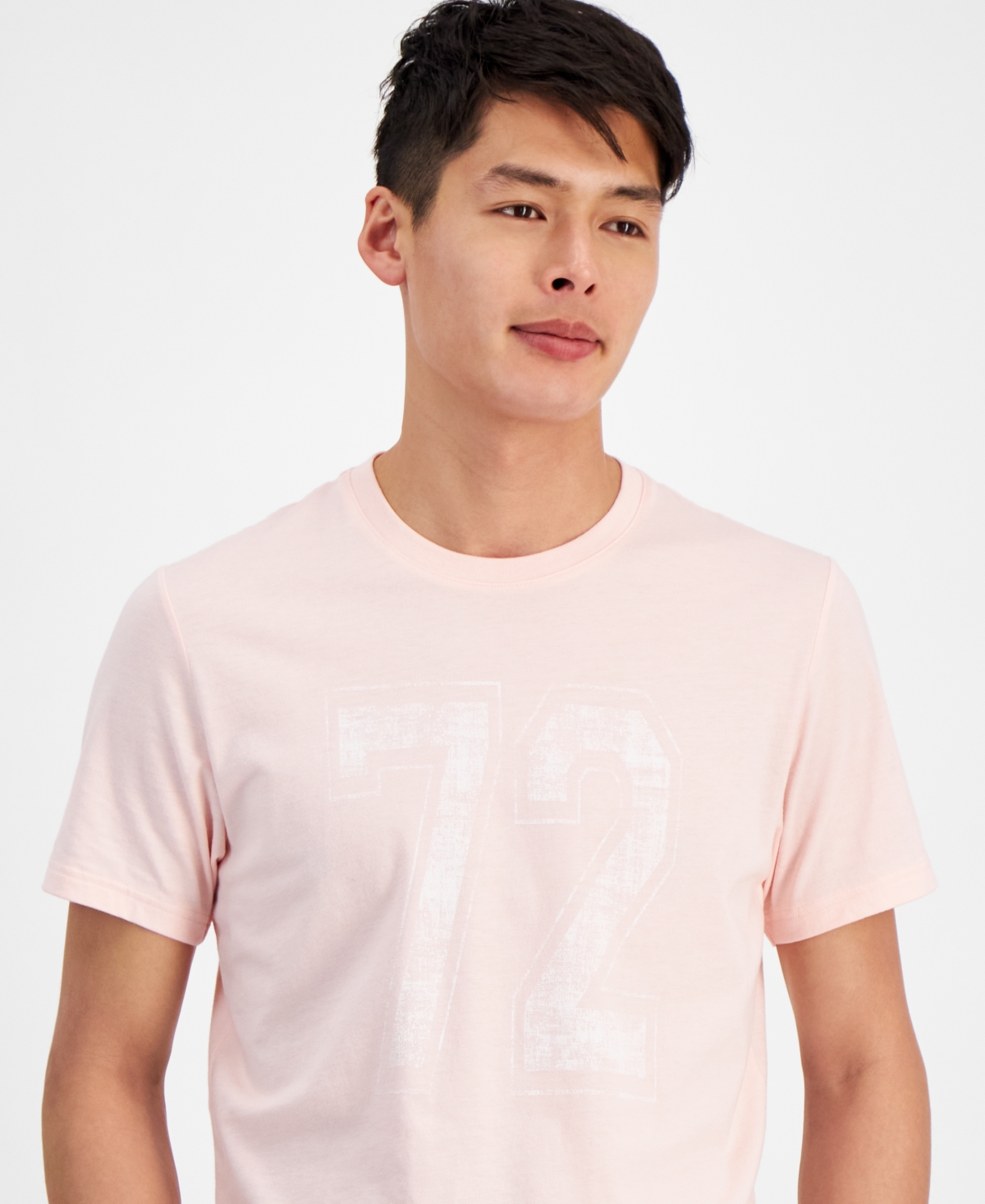 Shop Sun + Stone Men's Cali Short Sleeve Crewneck 72 Graphic T-shirt, Created For Macy's In Soft Shell