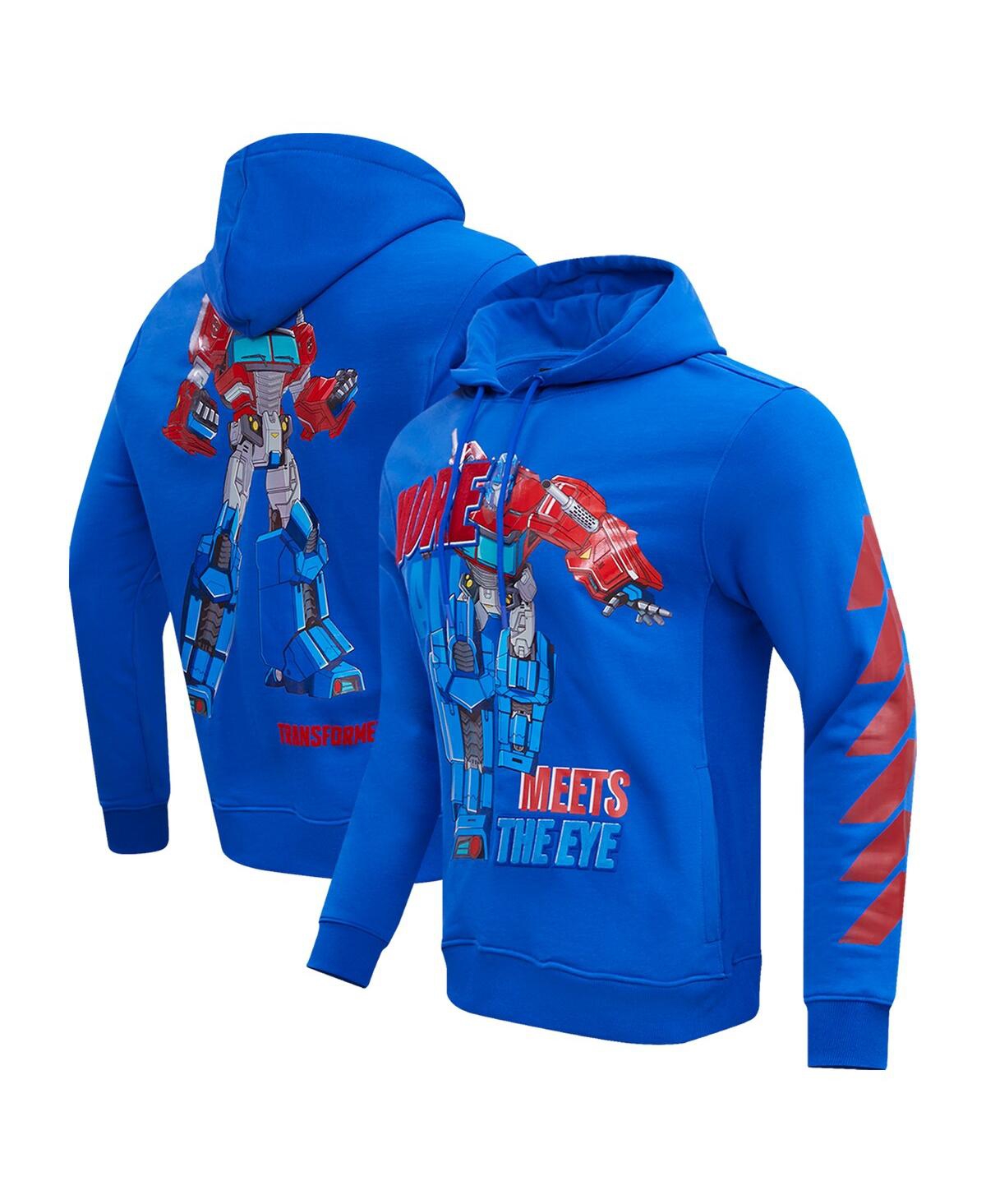 Freeze Max Men's And Women's  Royal Transformers More Than Meets The Eye Pullover Hoodie
