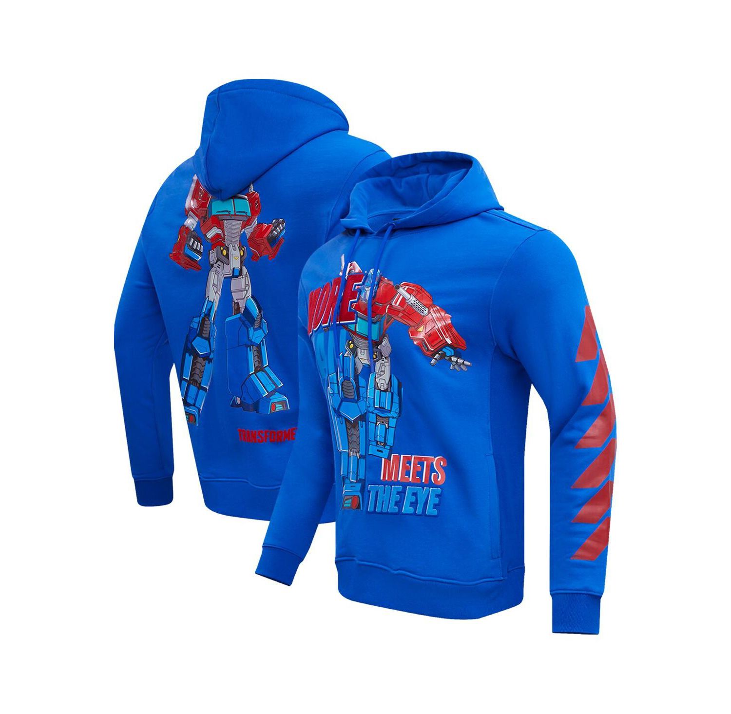 Men's and Women's Royal Transformers More Than Meets The Eye Pullover Hoodie