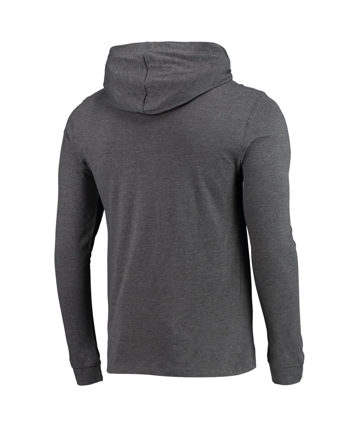 Men's Concepts Sport Heather Charcoal Virginia Tech Hokies Meter Long Sleeve Hoodie T-shirt and Jogger Pajama Set - Heather Charcoal