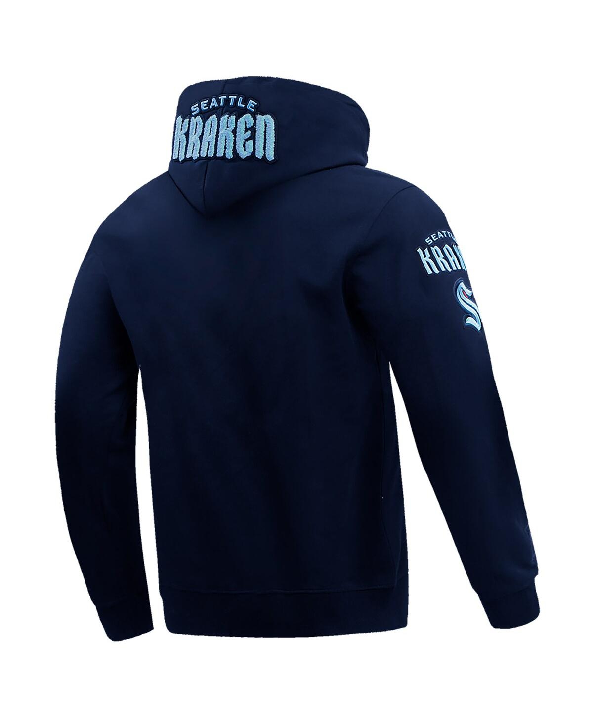 Pro Standard Men's  Navy Seattle Kraken Classic Pullover Hoodie In Navy