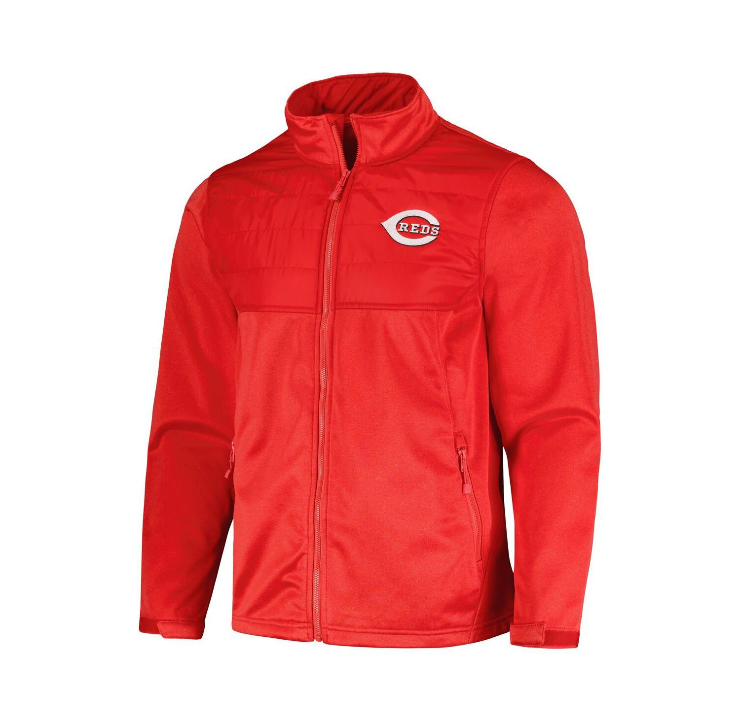Men's Heather Red Cincinnati Reds Explorer Full-Zip Jacket