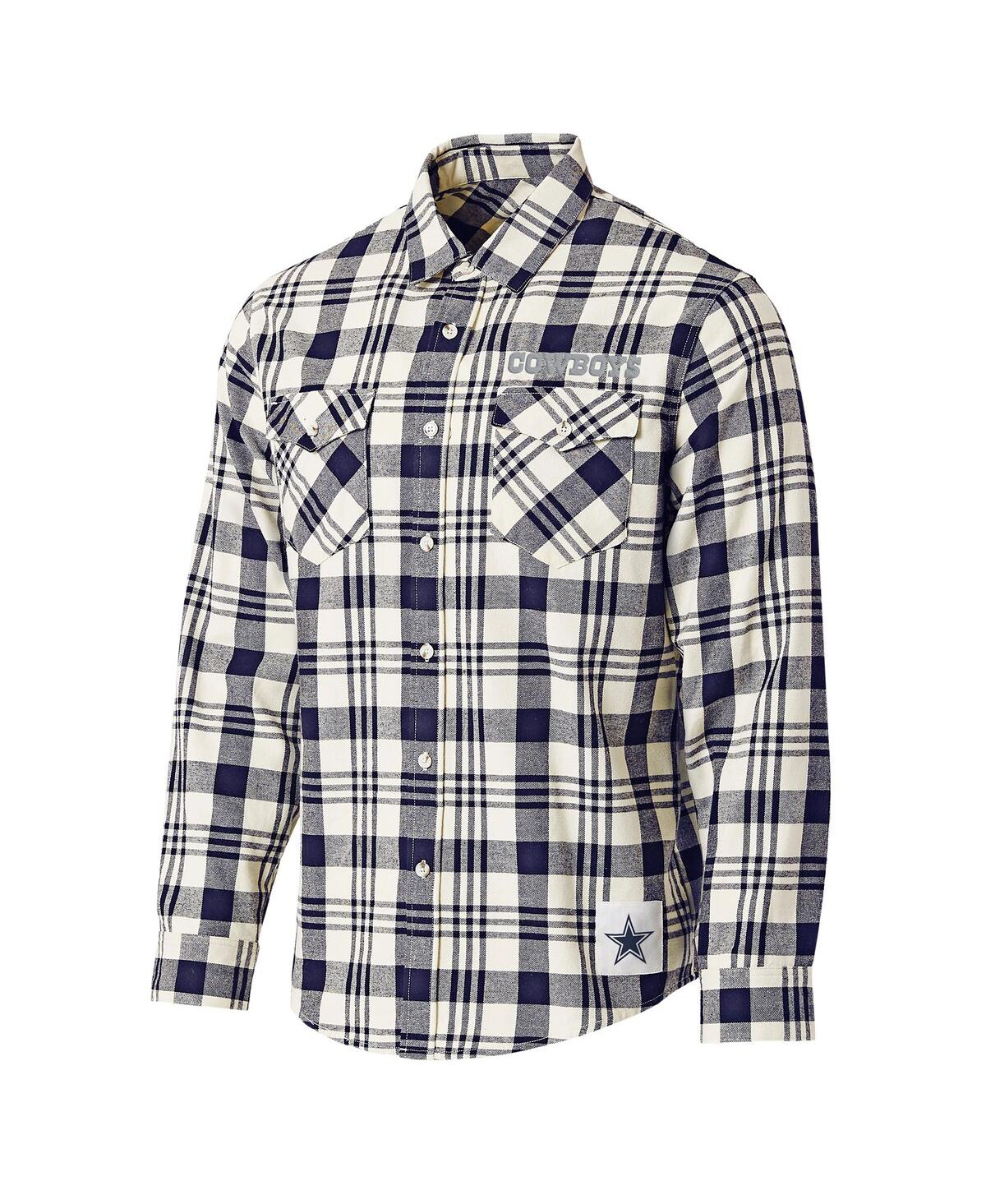 Fanatics Men's Nfl X Darius Rucker Collection By  Tan Atlanta Falcons Western Full-snap Shirt In Tan