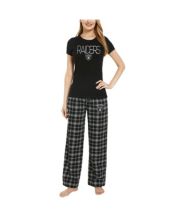 Women's Concepts Sport Black/Cardinal Arizona Cardinals Arctic T-Shirt & Flannel  Pants Sleep Set