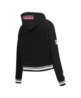 Women's Black Phoenix Suns 2023/24 City Edition Cropped Pullover Hoodie