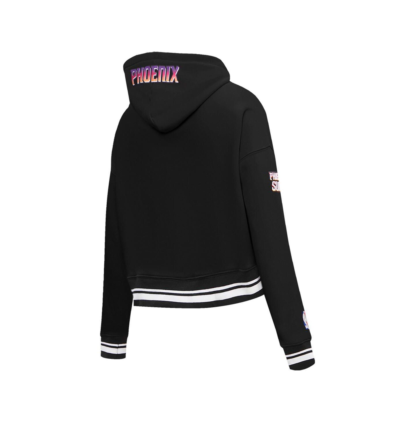 Женское худи Pro Standard Black Phoenix Suns 2023/24 City Edition Cropped Pullover — фото 4