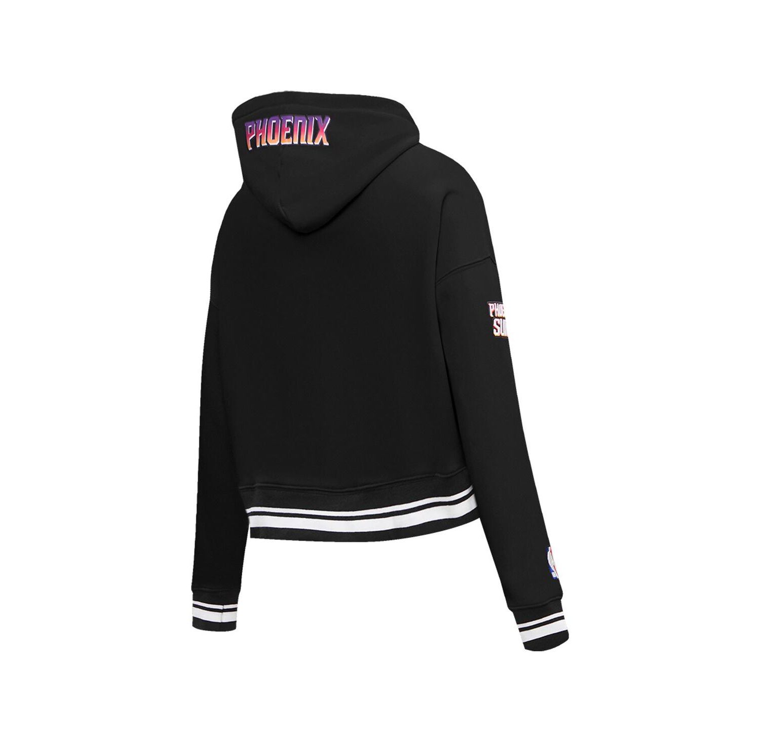 Women's Black Phoenix Suns 2023/24 City Edition Cropped Pullover Hoodie