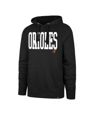 Men's Black Baltimore Orioles Dime Headline Pullover Hoodie
