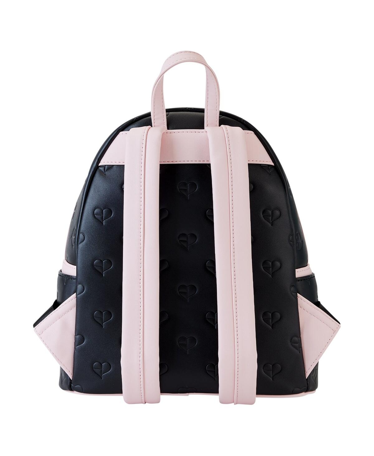 Shop Loungefly Men's And Women's  Blackpink Allover Print Heart Mini Backpack