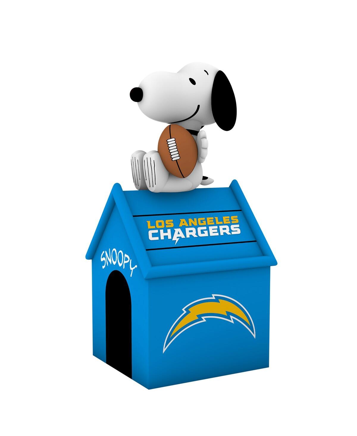 Sporticulture Los Angeles Chargers Inflatable Snoopy Doghouse In Multi