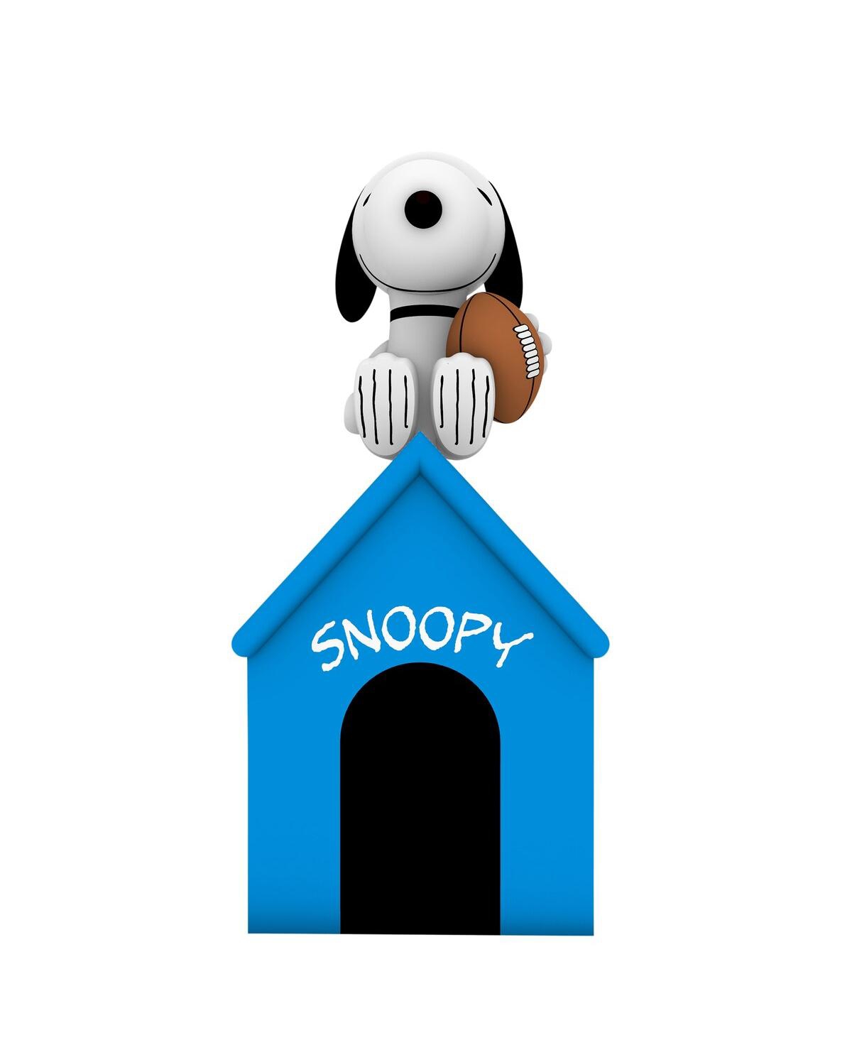 Shop Sporticulture Los Angeles Chargers Inflatable Snoopy Doghouse In Multi