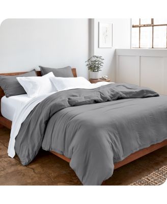 Ultra-Soft Sand washed King Duvet Cover & Sham Set