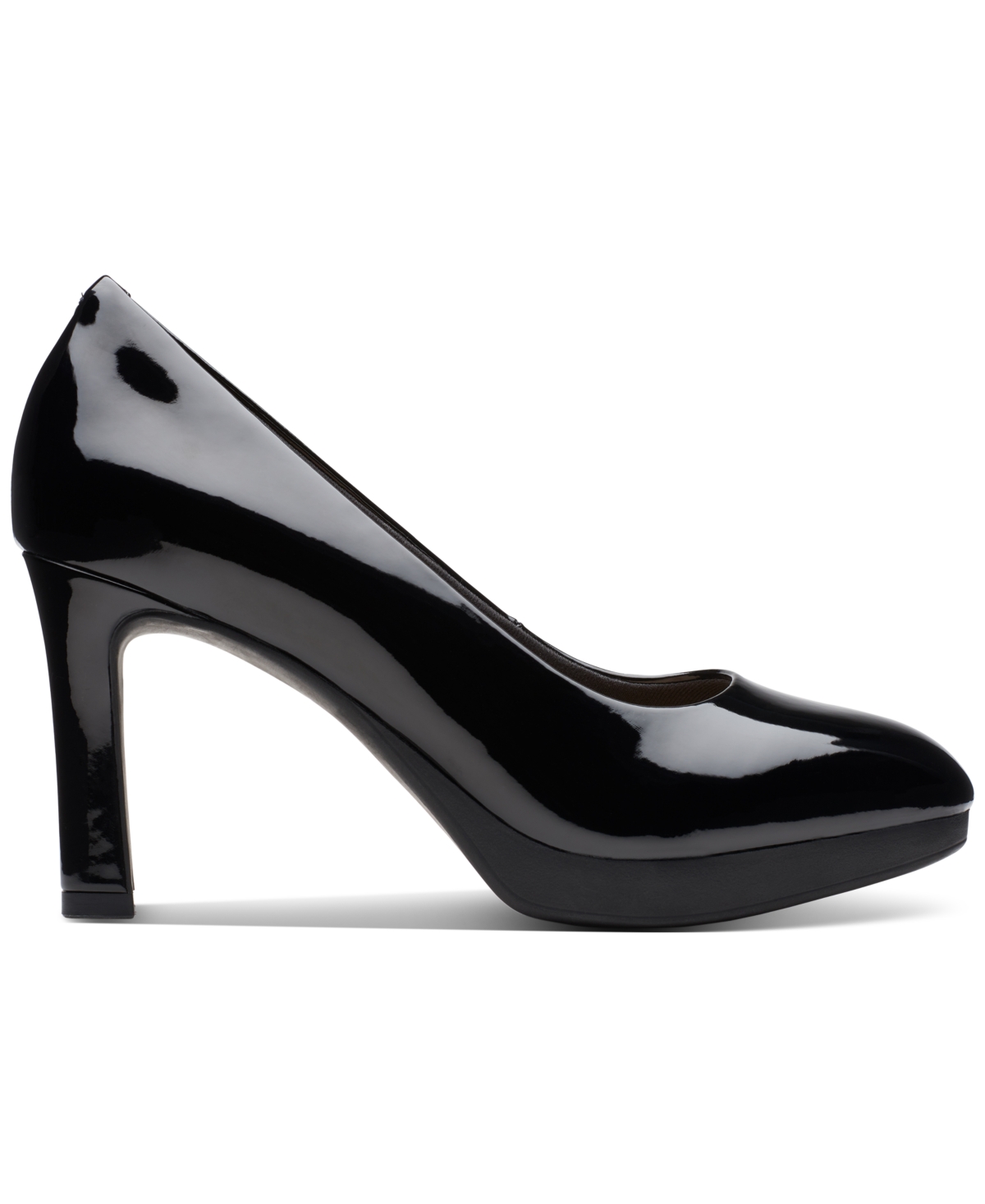 Shop Clarks Women's Ambyr 2 Braley High-heel Platform Pumps In Black Patent