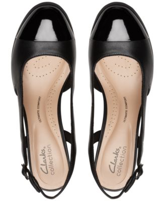 Women's Bayla Joy Cap-Toe Slingback Pumps