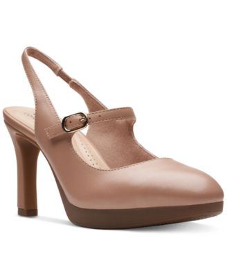 Clarks - Women's Ambyr 2 Grace Slingback Platform Pumps