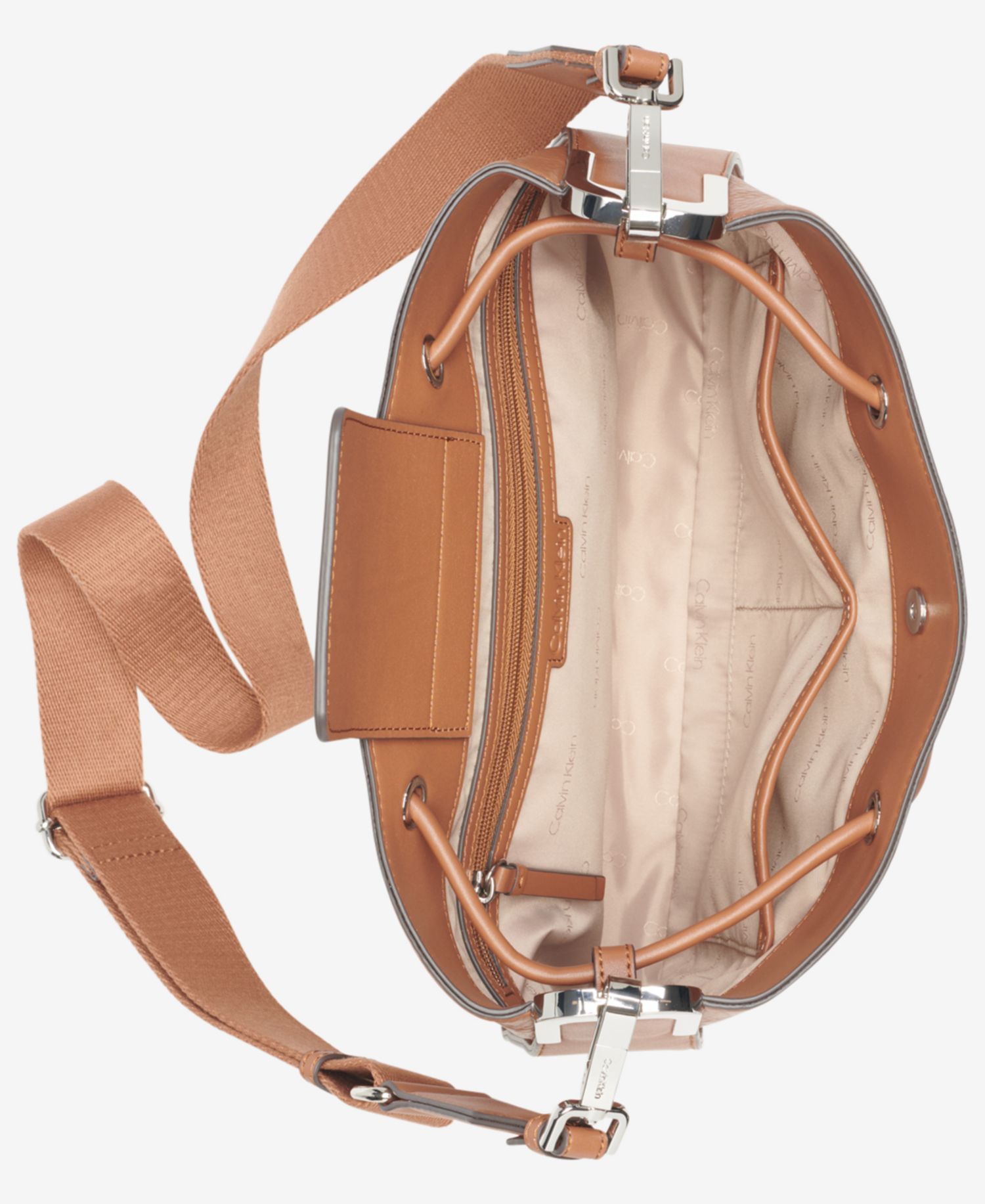 Fay Drawstring Hobo with Adjustable Web Strap