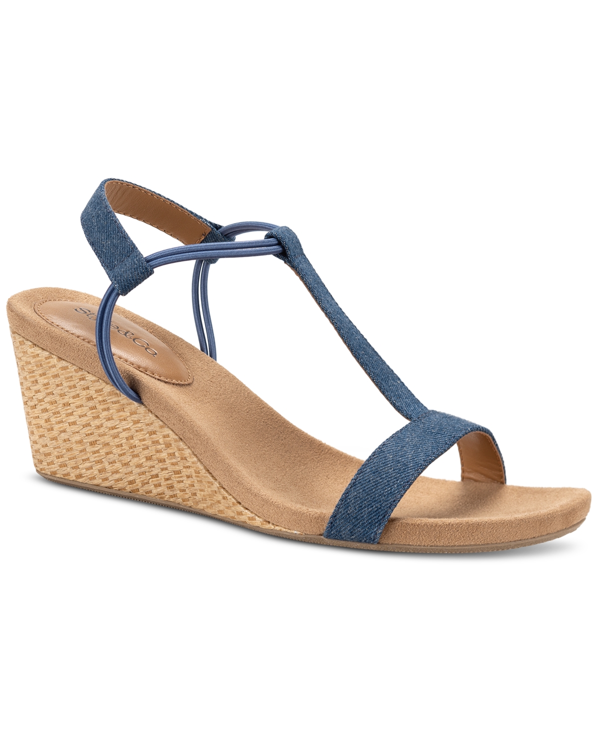 STYLE & CO WOMEN'S MULAN WEDGE SANDALS, CREATED FOR MACY'S 
