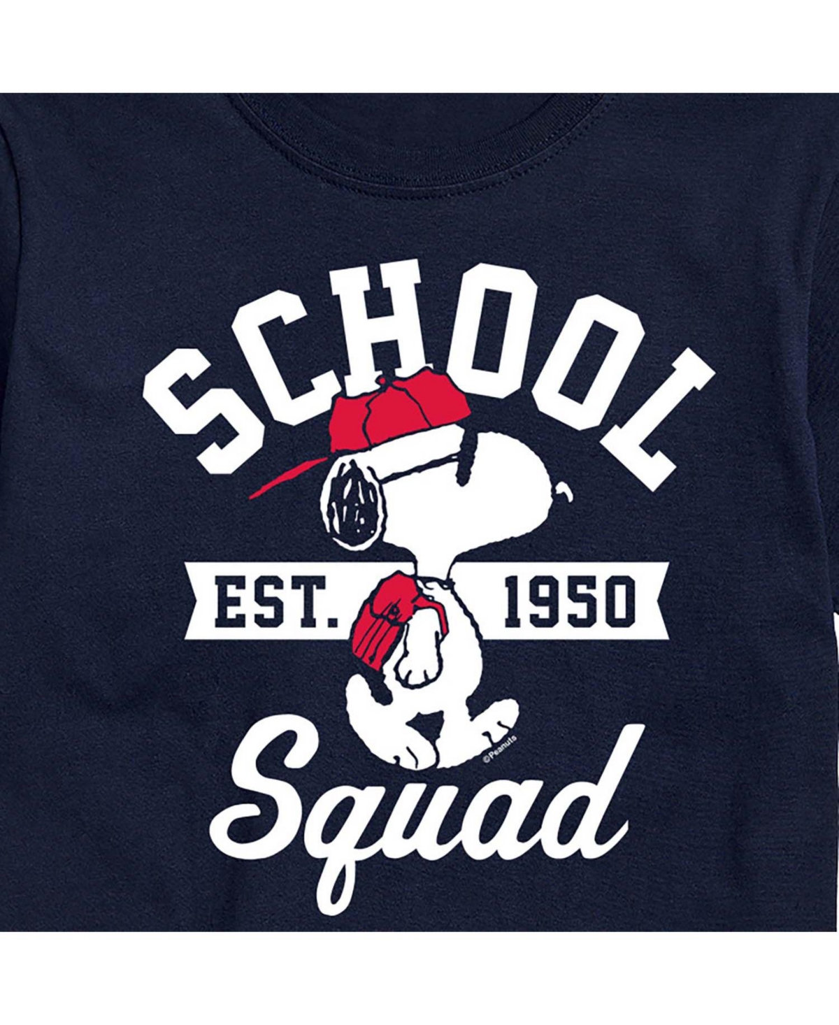 Airwaves Men's Peanuts Short Sleeve T-shirt In Blue