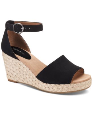 Macys shops womens wedge sandals