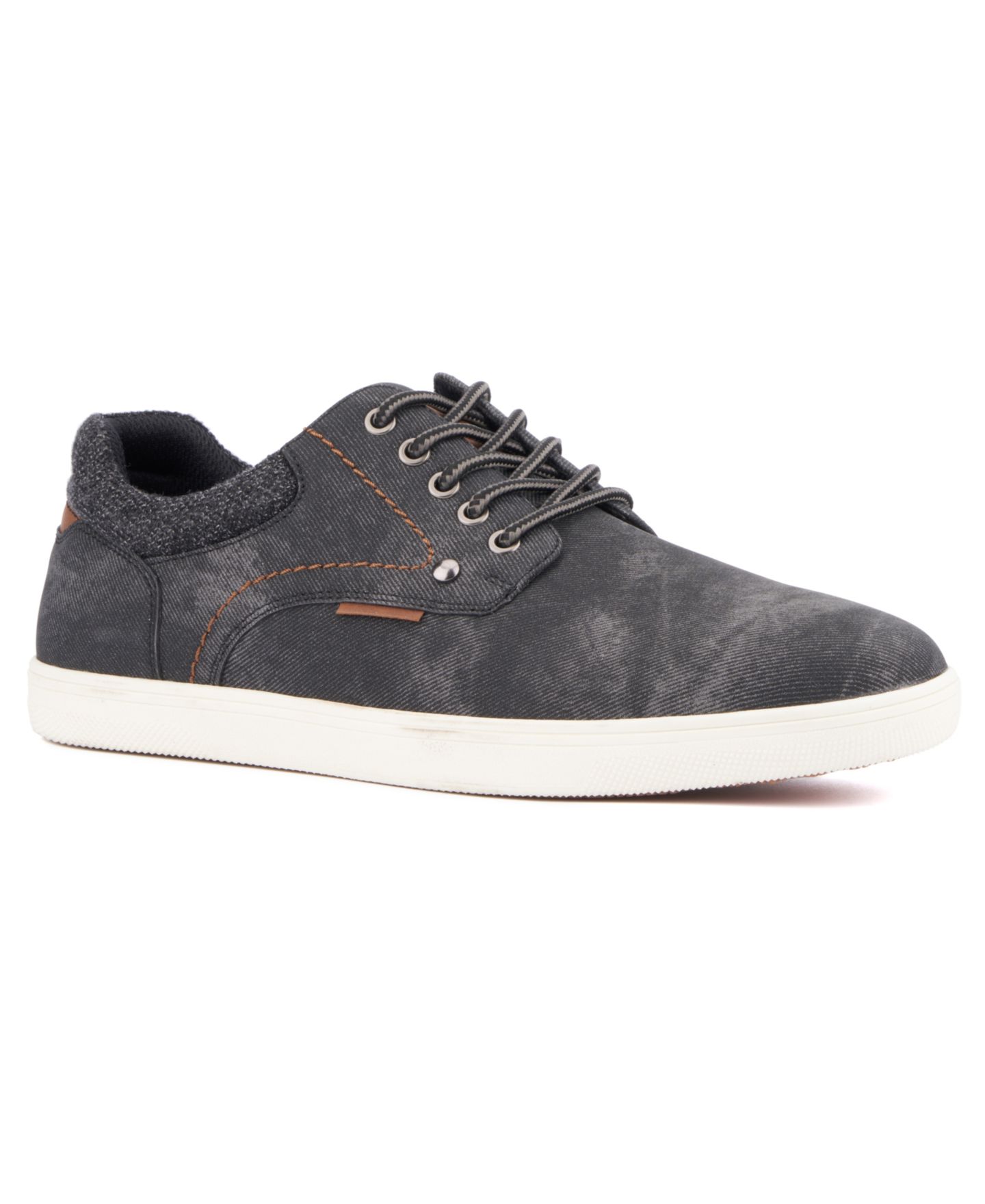 Мужские низкие кроссовки Reserved Footwear New York Dan, цвет: Чёрный — фото 1