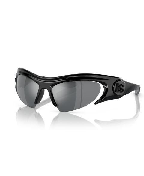 Солнцезащитные очки Dolce&Gabbana Unisex Sunglasses, Mirror DG6192, цвет: Чёрный