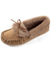 Macys womens online moccasin slippers