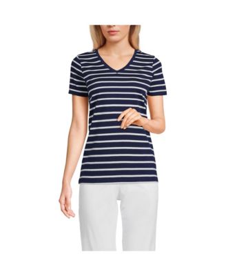 Women's Relaxed Supima Cotton V-Neck T-Shirt