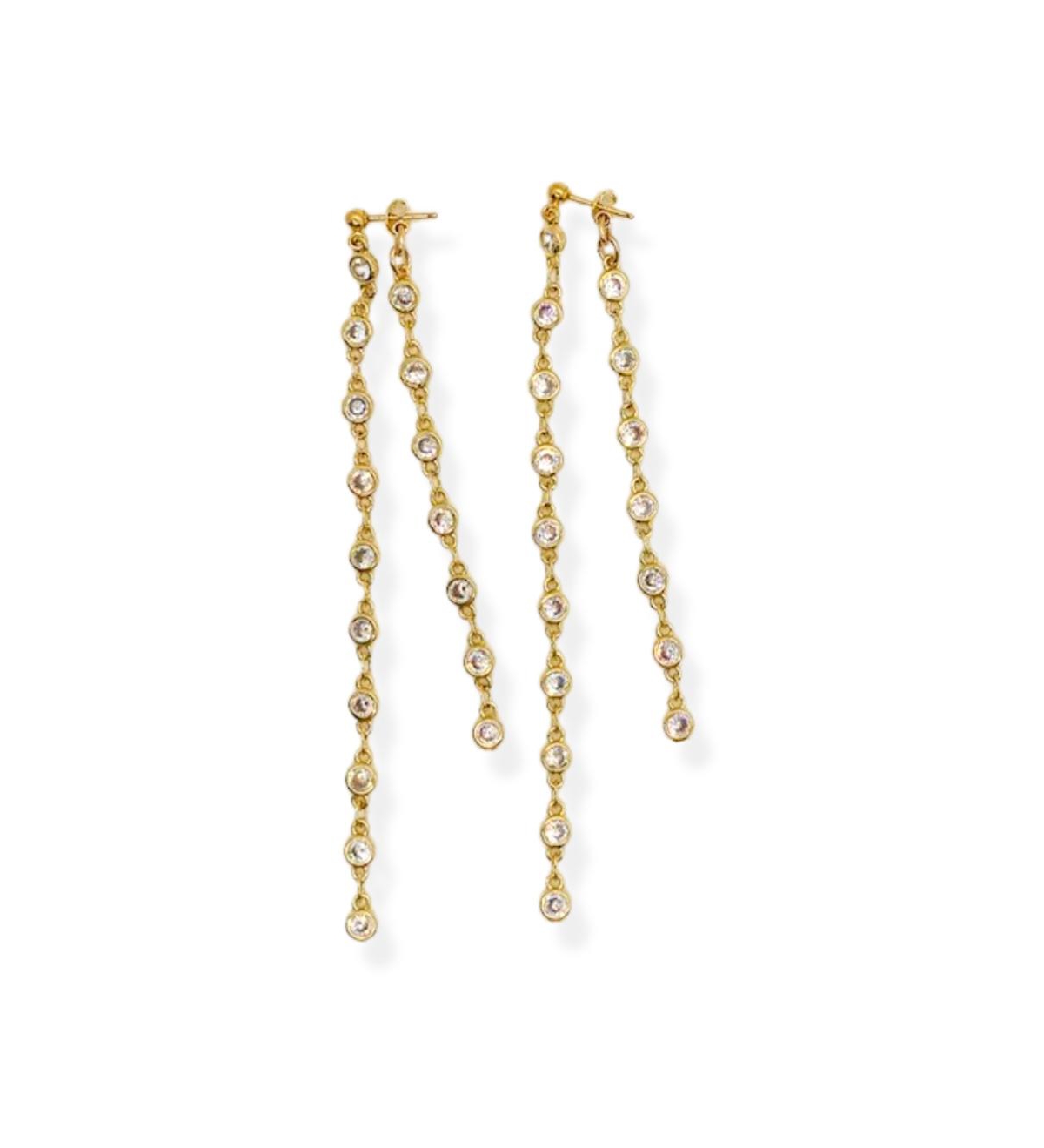 Party at Tiffany's Earrings - Gold