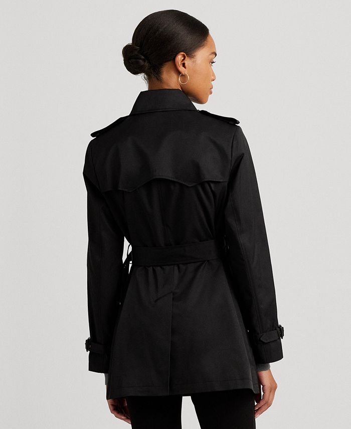 Betusline Women's Double Breasted Waterproof Trench Jamaica