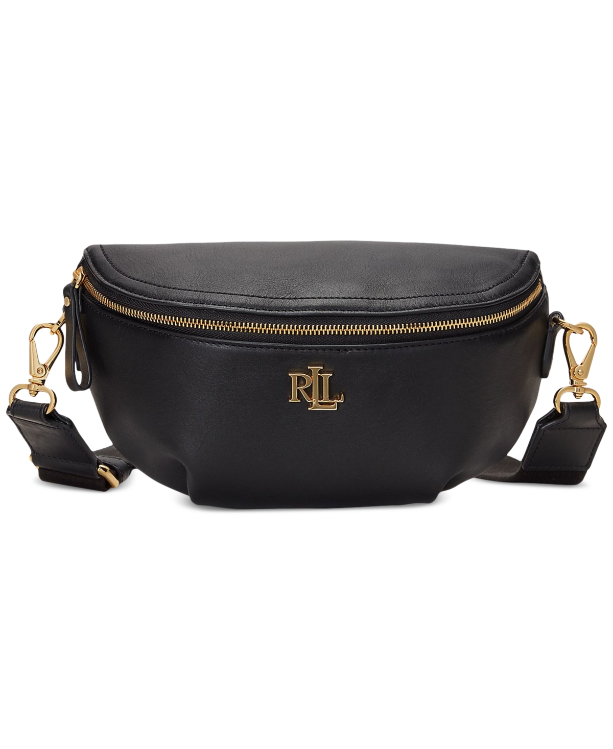 Leather Marcy Small Belt Bag - Black