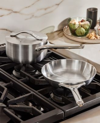 Stainless Steel Mini Fry Pan and Mini Sauce Pan Duo