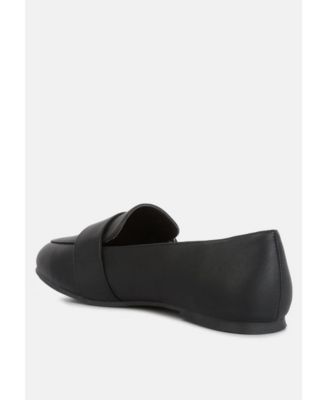 Women saskia pin buckle detail loafers