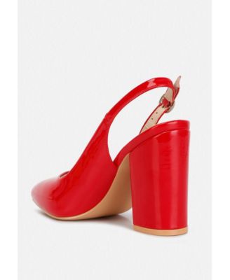 Womens Dalaney Slingback High Block Sandals