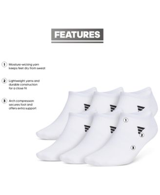 Men's Superlite 3.0 No Show Socks - 6 pk.