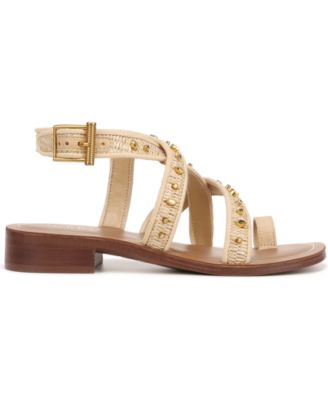 Women's Ina 2 Toe Loop Ankle Strap Stacked Heel Sandals