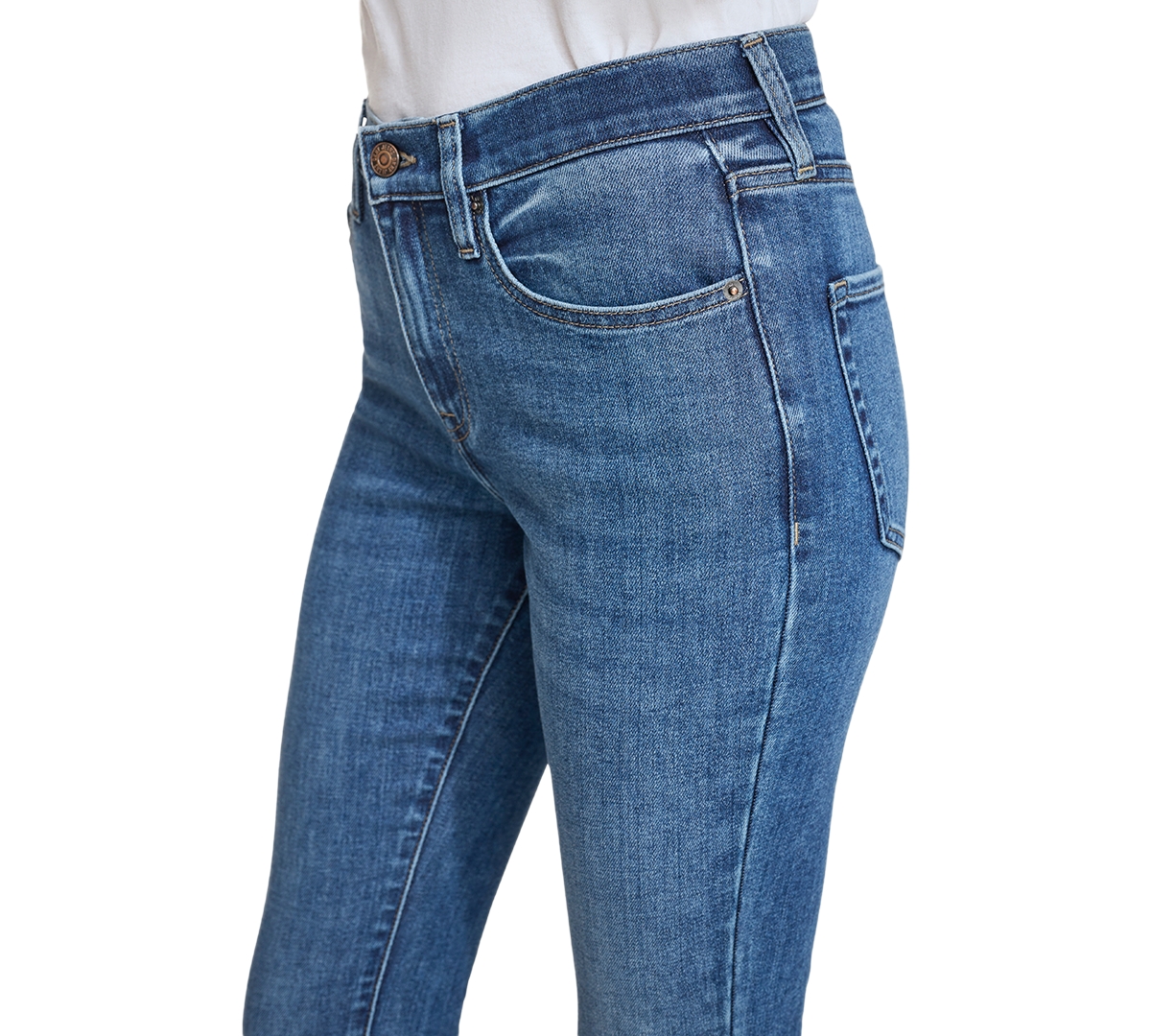 Dkny Jeans Women's Mid-Rise Skinny Ankle Jeans - F3j - Dekalb Wash