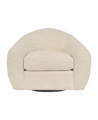 Molly Upholstered Swivel Accent Chair