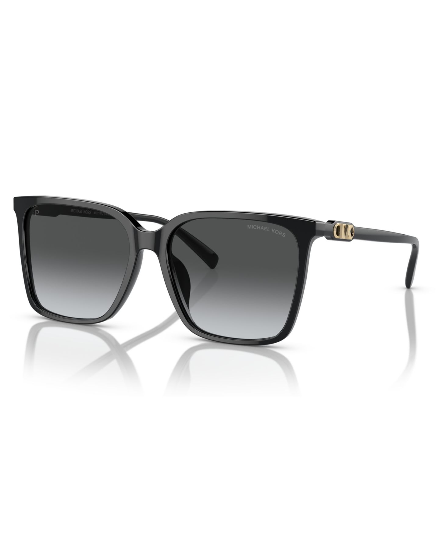 Женские солнцезащитные очки Michael Kors Polarized Sunglasses, MK2197, цвет: Чёрный — фото 1