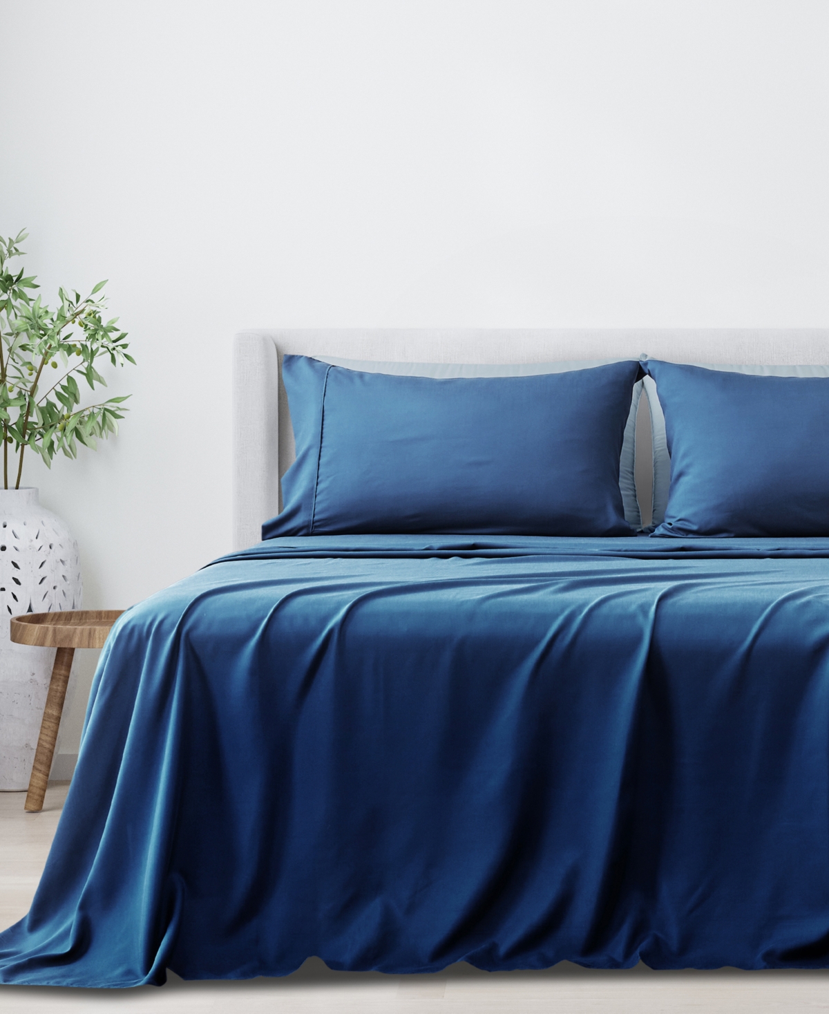 Premium Comforts Rayon from Bamboo Blend Wrinkle Resistant 3-Pc. Sheet Set,