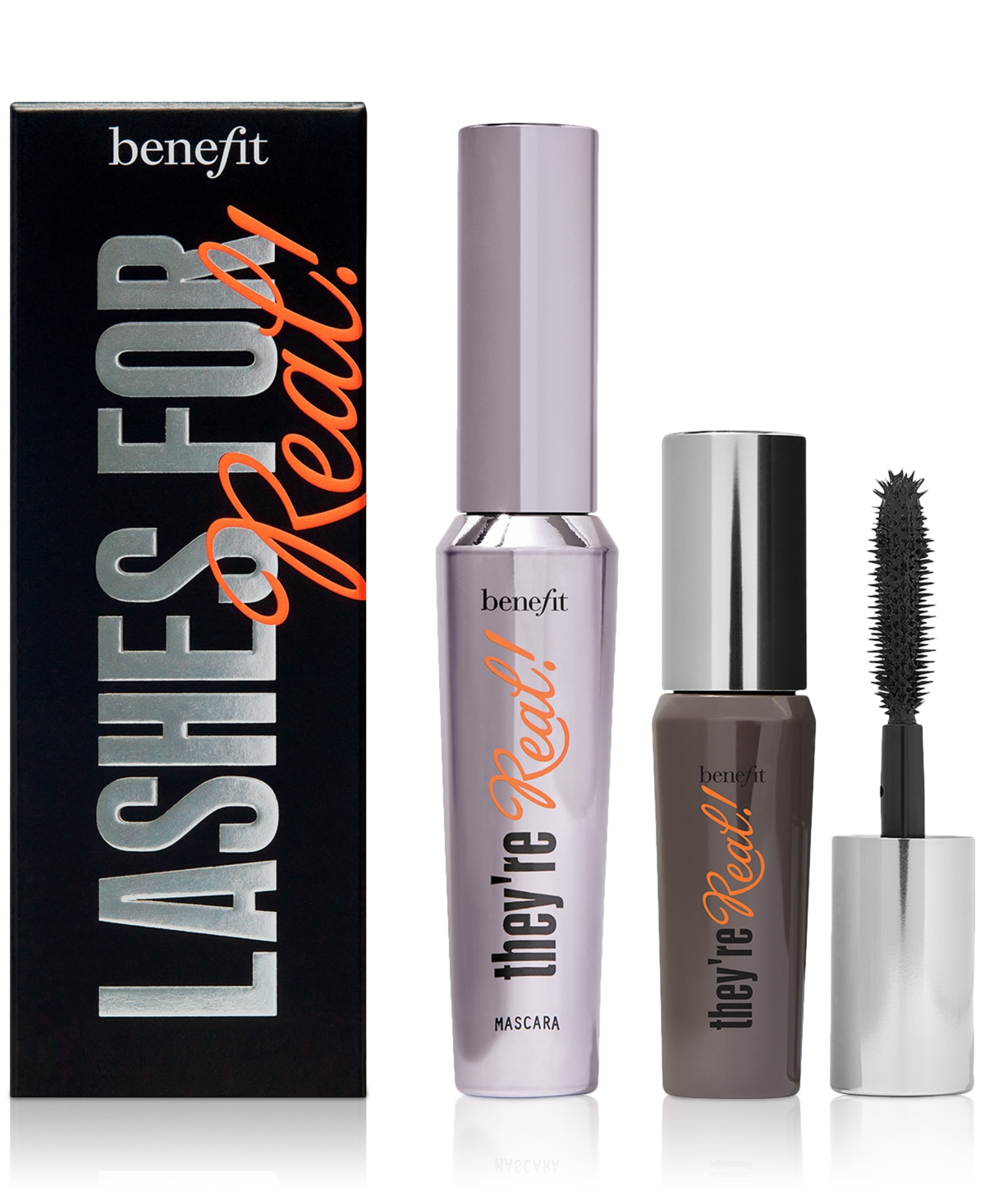 Benefit Cosmetics 2-pc. Lashes For Real! Lengthening Mascara Set In No Color