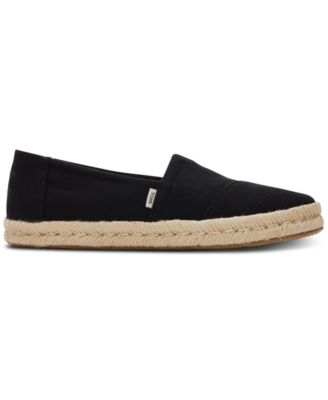 TOMS Women's Alpargata Rope 2.0 Espadrille Slip On Flats