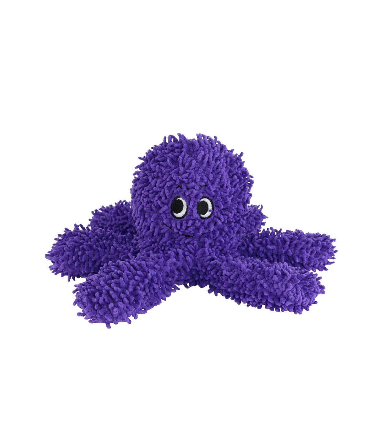 Microfiber Ball Med Octopus Squeaky Dog Toy - Purple