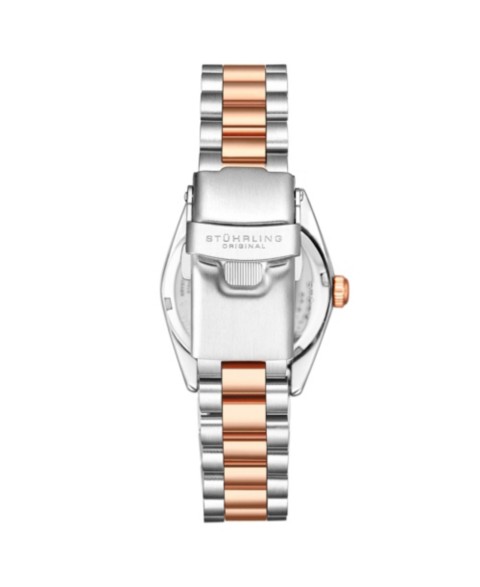 Женские часы Stuhrling Lineage 3936.1 кварцевые 31мм с перламутровым циферблатом