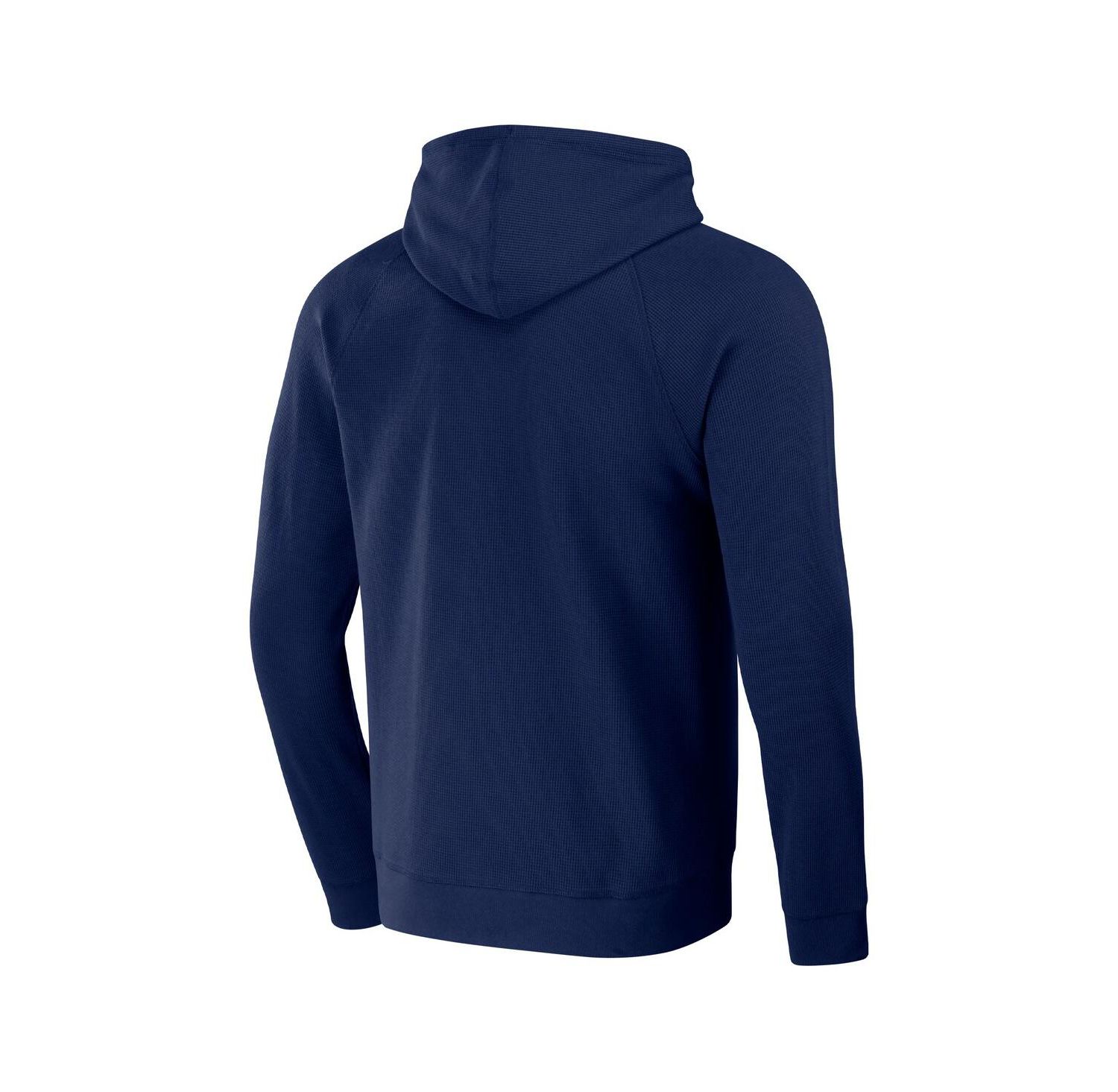 Men's Darius Rucker Collection by Navy Distressed Houston Astros Waffle-Knit Raglan Pullover Hoodie