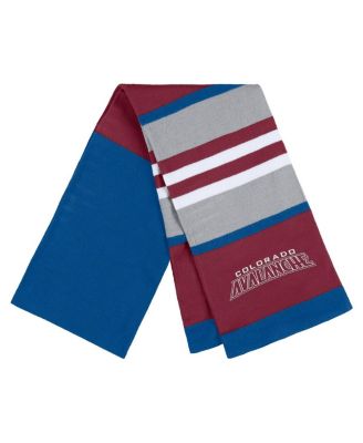 Women's Colorado Avalanche Stripe Glove and Scarf Set
