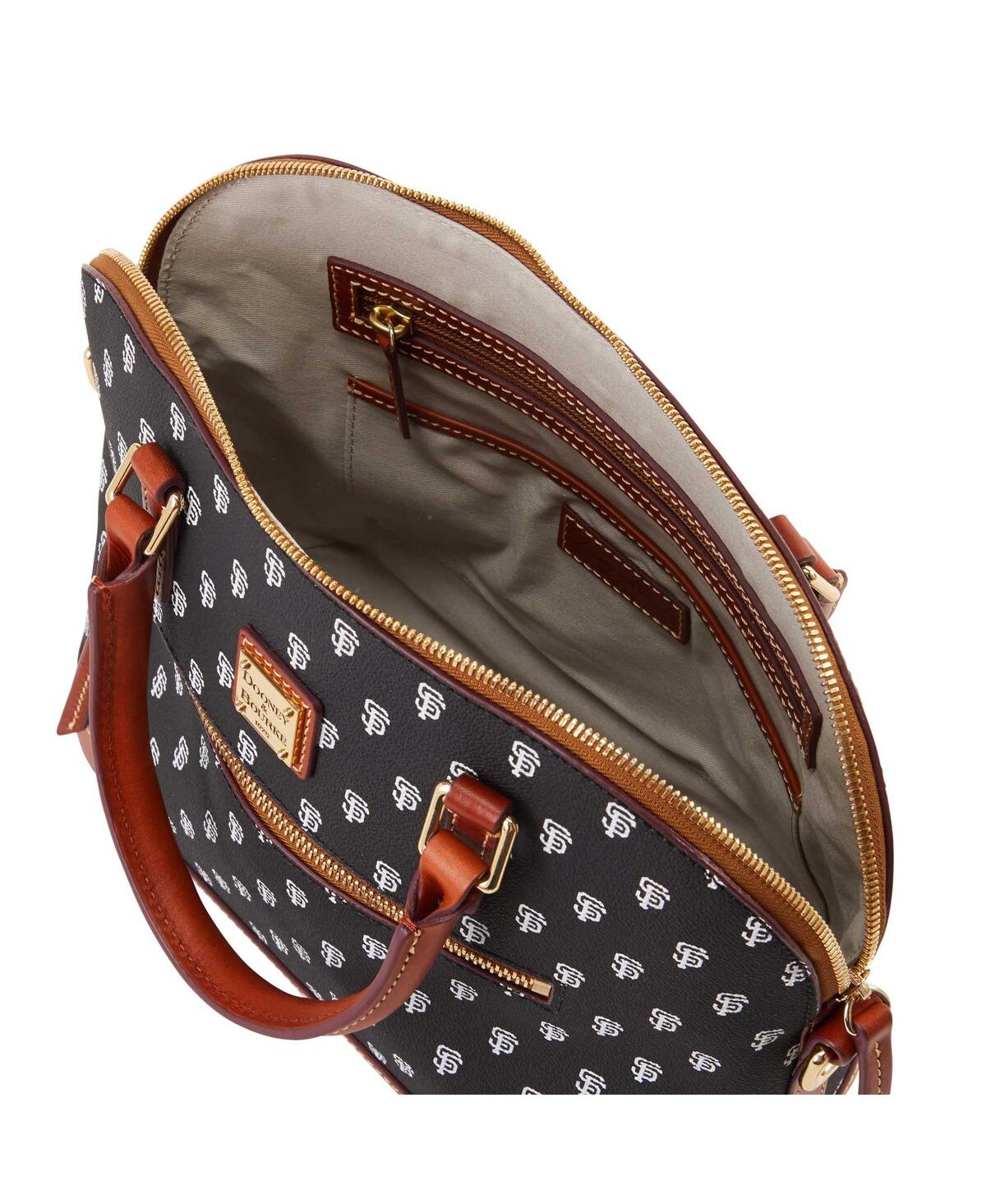Women's Dooney & Bourke San Francisco Giants Signature Domed Zip Satchel Purse